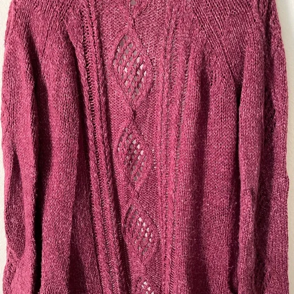 LONG BEAUTIFUL KNITTED CARDIGAN - Picture 6 of 12